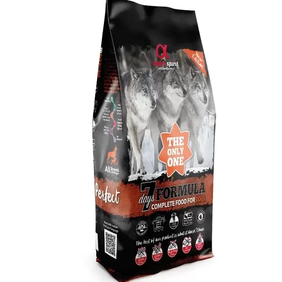 Alpha Spirit WEEK MENU pilnvērtīga sausā barība suņiem 12 kg   